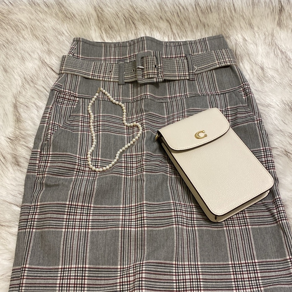 Plaid Rampage skirt - Picture 2 of 7
